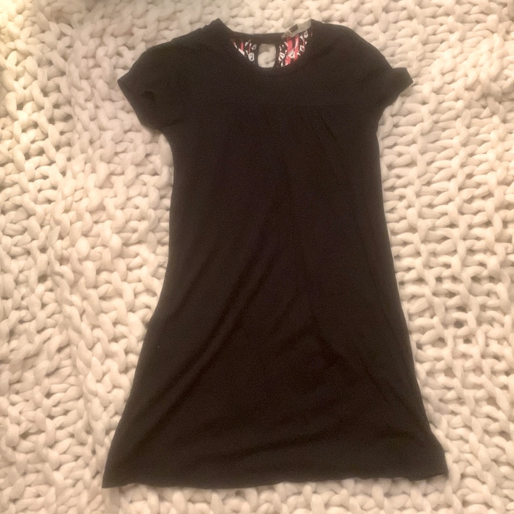 Black Mini Dress, Short-Sleeve